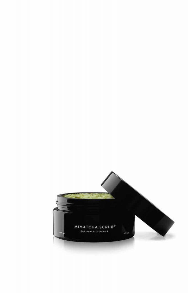 The Mimatcha scrub is specially formulated to leave even fragile and dry sensitive skin feeling soft and smooth all day long